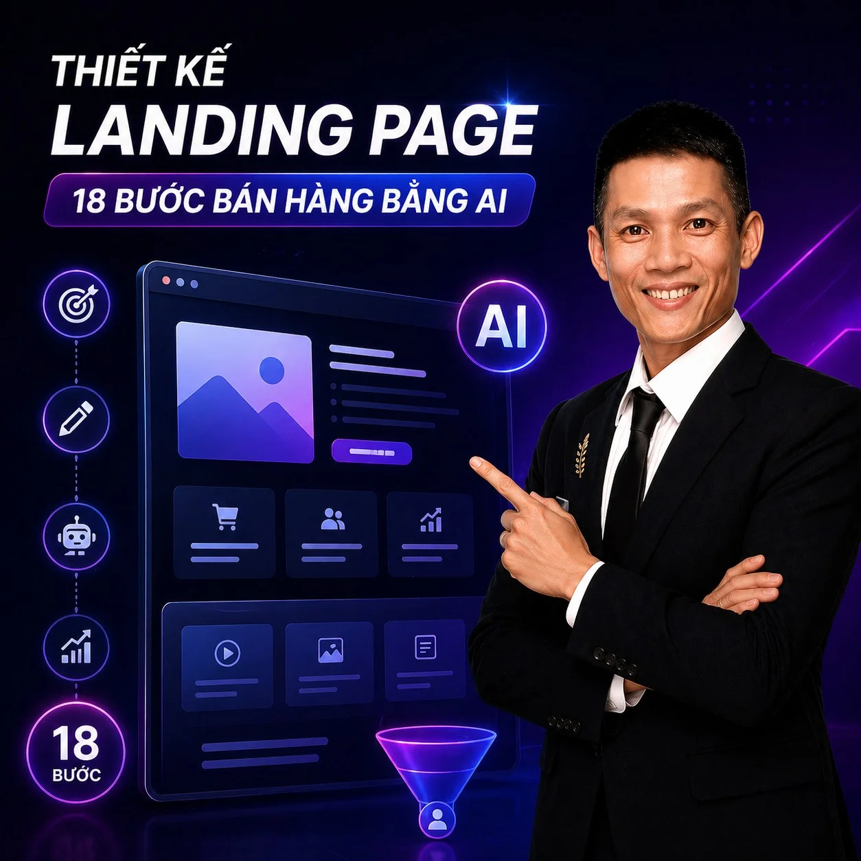 AILADI Tự Động Tạo Landing Page